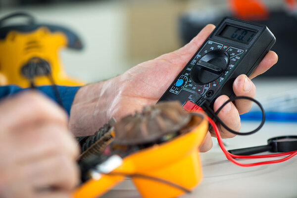 Prüfung von Elektrogeräten